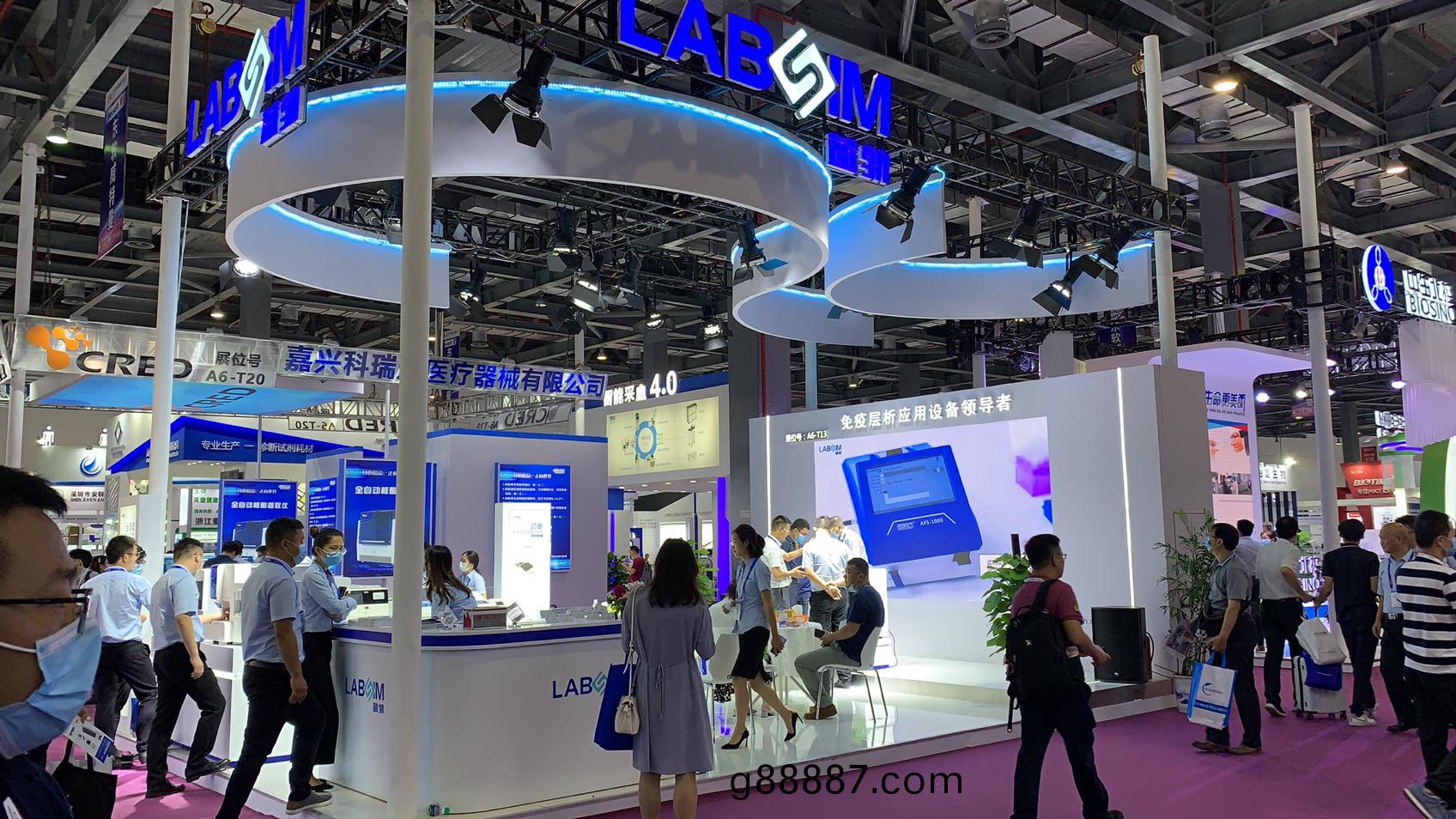 蓡展第十(shi)七屆國際檢驗醫學暨輸(shu)血儀(yi)器(qi)試劑愽覽(lan)會(hui)